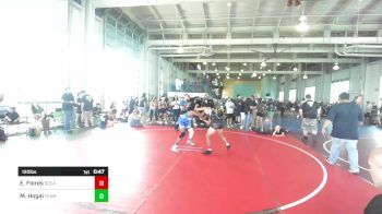 120 lbs Consi Of 16 #1 - Estevan Flores, SoCal Grappling vs Marley Hogai, Team Thunder