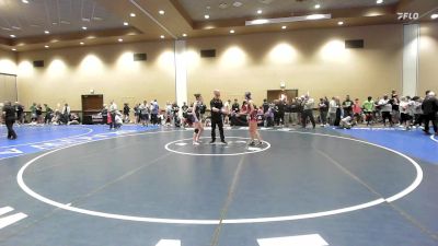 105 lbs Champ. Round 2 - Joey Cappa, Pennsylvania vs Zoe Long, New York