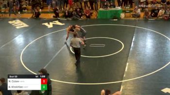 Prelims - Nick Colaw, Hanover vs Ben Khokhlan, Norton