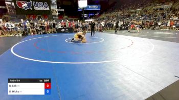 152 lbs Rnd Of 64 - Owen Eck, Kansas vs Owen Hicks, New York