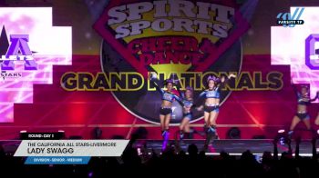The California All Stars-Livermore - Lady Swagg [2024 L4 Senior - Medium Day 1] 2024 Spirit Sports Grand Nationals