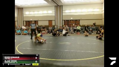 56 lbs Finals (8 Team) - River Donahue, Ares Red vs Blake Wood, Ragin Raisins WC