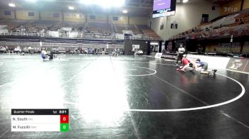 174 lbs Quarterfinal - Nick South, Indiana vs Michael Fuccilli, F&M