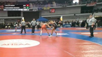 7A 138 lbs Quarterfinal - Collin Denny, Oak Mountain vs Alexander Rivardo, Sparkman