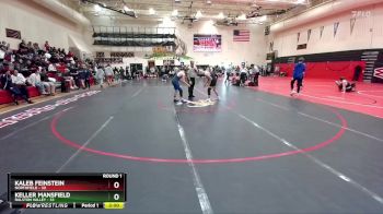 132 lbs Round 1 - Kaleb Feinstein, Northfield vs Keller Mansfield, Ralston Valley