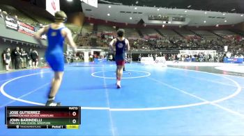 144 lbs Cons. Round 2 - Jose Gutierrez, Livingston High School Wrestling vs John Barindelli, Turlock High School Wrestling