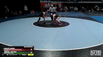 145G Quarterfinal - Chloe Cavan, Student Wrestling Development Program vs Abigail Patten, Craig High School