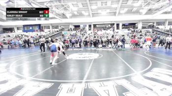 135 lbs Cons. Round 1 - Kinley Seale, Ridgeline vs Clarissa Wright, West