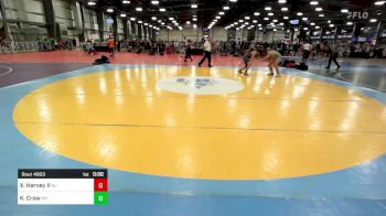 152 lbs Consi Of 32 #1 - Xavier Harvey II, NJ vs Kelten Crow, WY