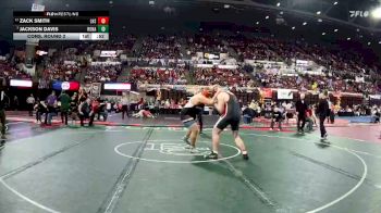 A - 285 lbs Cons. Round 2 - Jackson Davis, Ronan vs Zack Smith, Lockwood (Billings)