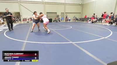 235 lbs Placement Matches (16 Team) - Rotchiva Clermont, Florida vs Ariana Chavez, Texas Blue