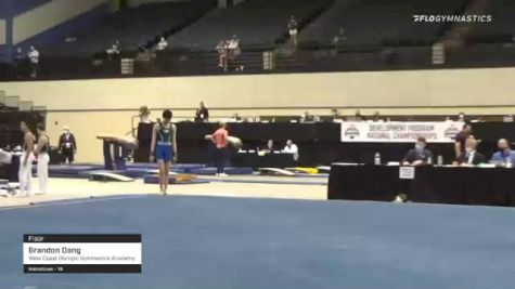 Brandon Dang - Floor, West Coast Olympic Gymnastics Academy - 2021 USA Gymnastics Development Program National Championships