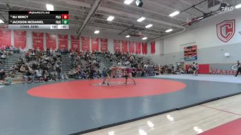 165 lbs Cons. Semi - Eli Bency, Palisade vs Jackson McDaniel, Falcon