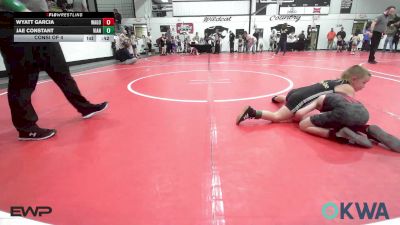 60 lbs Consi Of 4 - Wyatt Garcia, Wagoner Takedown Club vs Jae Constant, Vian Wrestling Club