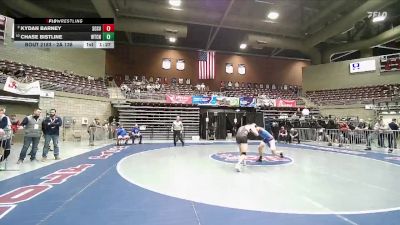 2A 138 lbs Cons. Round 1 - Chase Bistline, Water Canyon vs Kydan Barney, South Sevier