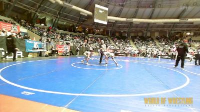 80 lbs Round Of 32 - James Strain, Soddy Daisy Wrestling Academy vs Gunnar Helwig, RT Elite