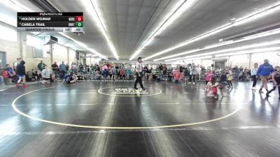 66 lbs Quarterfinal - Holden Wojnar, Hershey vs Cabela Trail, Unattached