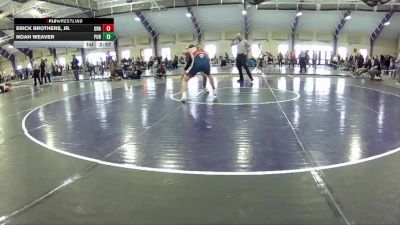197 lbs Champ. Round 2 - Erick Brothers, Jr., Unattached vs Noah Weaver, Purdue