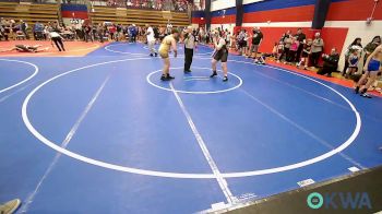 195 lbs Quarterfinal - Devin McColloch, Tulsa Blue T Panthers vs Aiden Bruce, Black Fox Wrestling Club