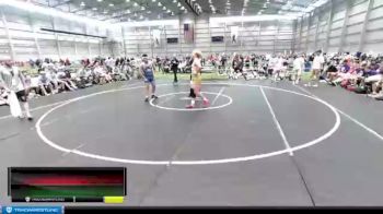 195 lbs Semis & 1st Wrestleback (8 Team) - Elijah Mathis, Kansas Blue vs Gabino Perez, Illinois