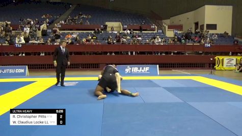 Roland Christopher Pitts vs Willie Claudius Locke LLL 2024 Pan IBJJF Jiu-Jitsu No-Gi Championship