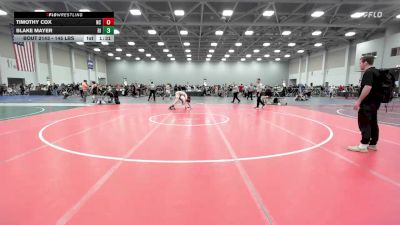 145 lbs Round Of 128 - Timothy Cox, NC vs Blake Mayer, RI