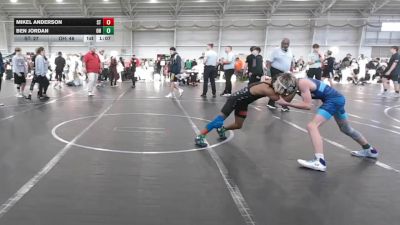 98 lbs Round 7 (8 Team) - Ben Jordan, Old Hickory vs Mikel Anderson, Stealth Training