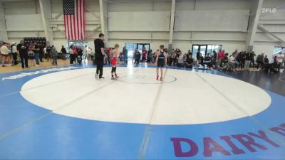 88 lbs Cons. Semi - Ryder Yates, Delta Wrestling Club vs Quinton Romano, Team Prestige Wrestling