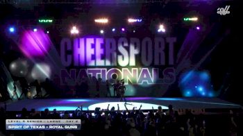 Spirit of Texas - Royal Guns [2026 L5 Senior - Large Day 2] 2026 CHEERSPORT National All Star Cheerleading Championship