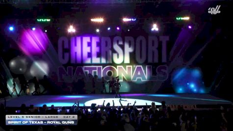 Spirit of Texas - Royal Guns [2026 L5 Senior - Large Day 2] 2026 CHEERSPORT National All Star Cheerleading Championship