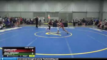 106 lbs Semis & 1st Wrestleback (8 Team) - Jillian Lackey, South Carolina vs Jenna Gerhardt, North Dakota