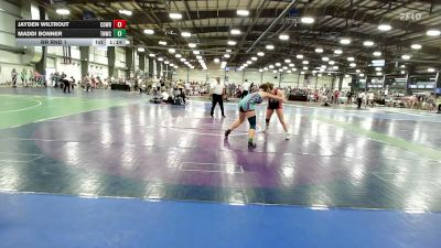 165 lbs Rr Rnd 1 - Jayden Wiltrout, Cowrock WC - HSG vs Maddi Bonner, TNWC Divas - HSG