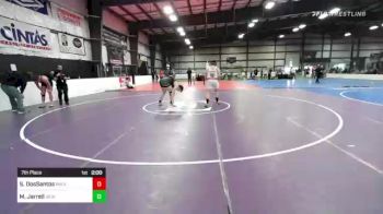 220 lbs 7th Place - Sam DosSantos, MetroWest United vs Michael Jarrell, Iron Faith Wrestling