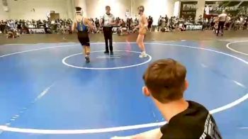 116 lbs Semifinal - Kale Baumann, North Montana WC vs Jordan Rael, Mustang WC