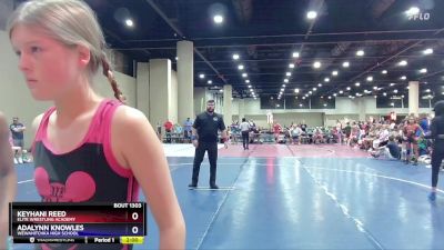 85+92 Round 1 - Keyhani Reed, Elite Wrestling Academy vs Adalynn Knowles, Wewahitchka High School