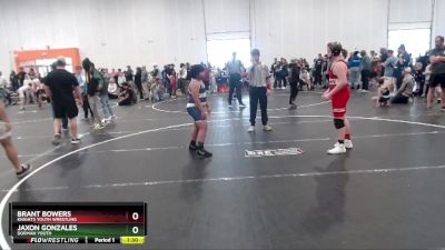 Cons. Round 2 - Brant Bowers, KNIGHTS YOUTH WRESTLING vs Jaxon Gonzales, Dorman Youth