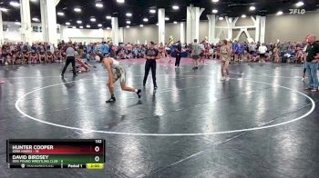 132 lbs Round 1 (6 Team) - David Birdsey, Dog Pound Wrestling Club vs Hunter Cooper, Iowa Hawks