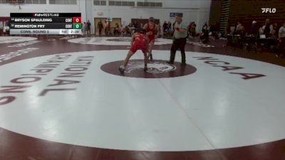 149 lbs Cons. Round 2 - Bryson Spaulding, Central vs Remington Fry, Central