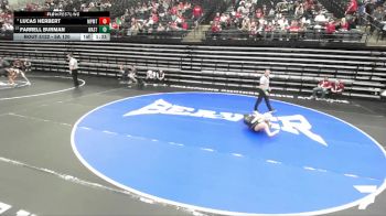 5A 120 lbs Quarterfinal - Lucas Herbert, Maple Mountain vs Farrell Burman, Wasatch