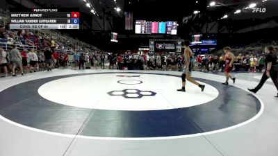157 lbs Cons. Rd Of 64 - Matthew Arndt, VA vs William Vander Luitgaren, IN