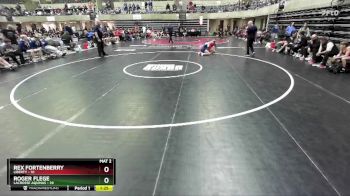 121 lbs Round 1 (4 Team) - Rex Fortenberry, Liberty vs Roger Flege, LaCrosse Aquinas