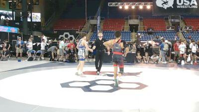 106 lbs Cons. Rd Of 64 - Tiago Erazo, Virginia vs Cole Lemberg, Illinois