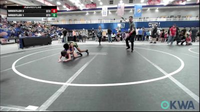 73 lbs Final - Hendrix Henley, Chickasha Youth Wrestling vs Kylin Sanders, Standfast