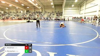 105 lbs Rr Rnd 2 - Knox Woodman, Quest School Of Wrestling MS vs Alonzo Moroschan, Forge Perry