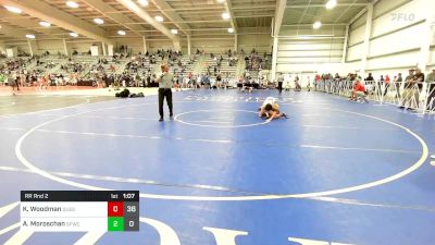 105 lbs Rr Rnd 2 - Knox Woodman, Quest School Of Wrestling MS vs Alonzo Moroschan, Forge Perry