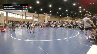 126 lbs Champ. Round 2 - Joshua Waring, Pace HS vs Holt Quincy, Raleigh Area Wrestling