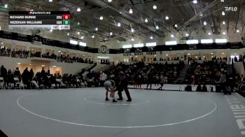 113 lbs Semis & 3rd Wb (16 Team) - Hezekiah Williams, Eastside Hs vs Richard Burke, St Pius X School