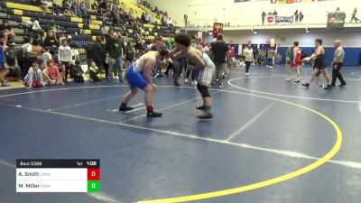 210 lbs Final - Austin Smith, Canon-McMillan vs Mason Miller, Marion Center