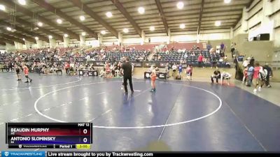 70 lbs Cons. Semi - Beaudin Murphy, MT vs Antonio Slominsky, NJ