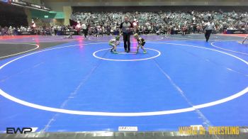 43 lbs Round Of 32 - Emilio Perez, Rising Sun Wrestling Club vs Colt Johnson, Greenwave Youth Wrestling Club